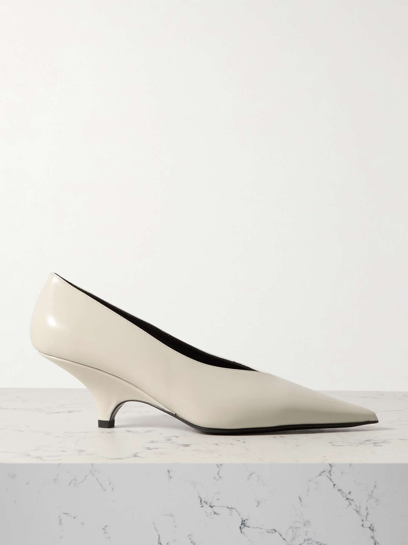 The Wedge leather pumps - 1
