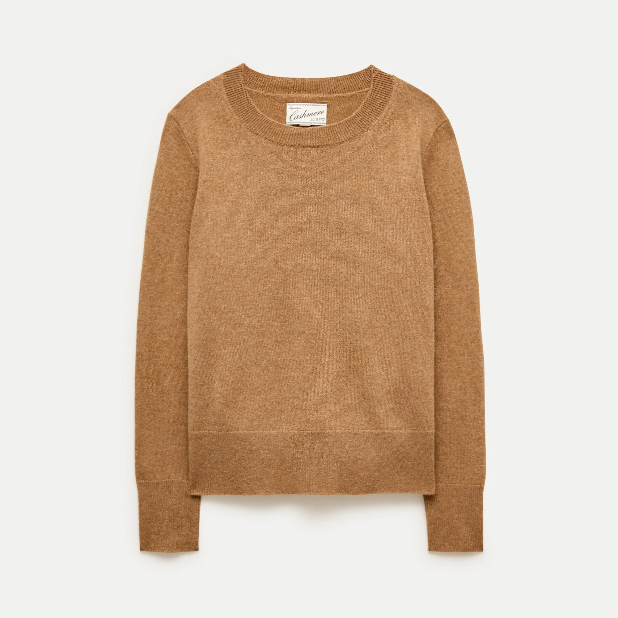 Cashmere classic-fit crewneck sweater - 1