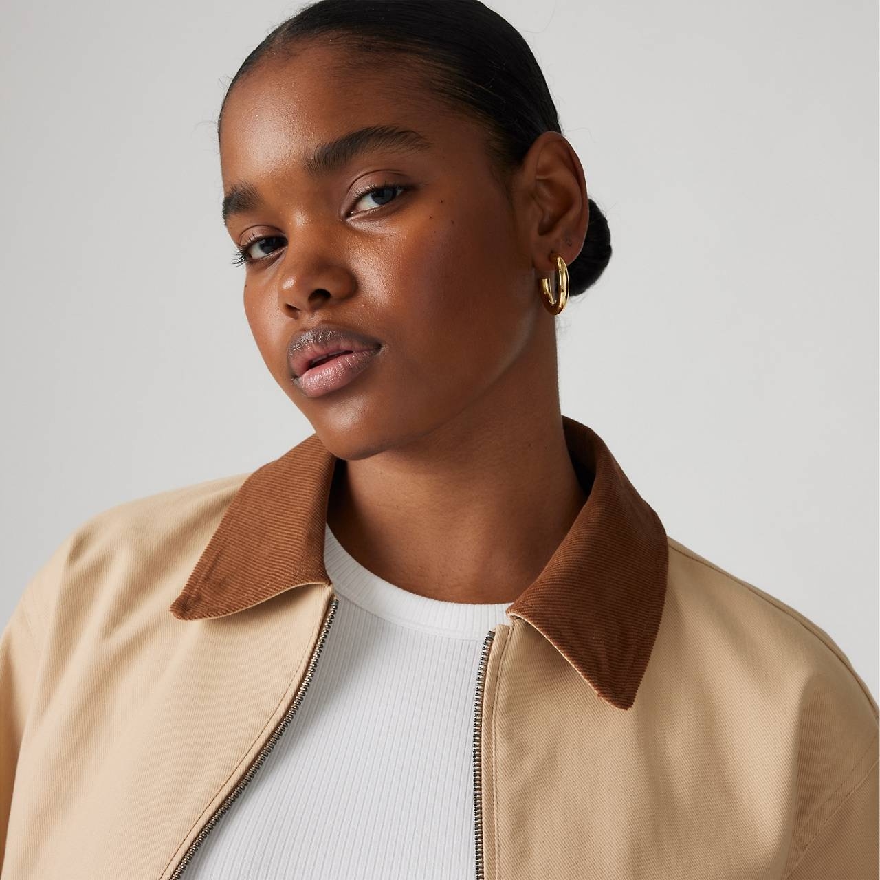 LAYDOWN COLLAR JACKET - 5