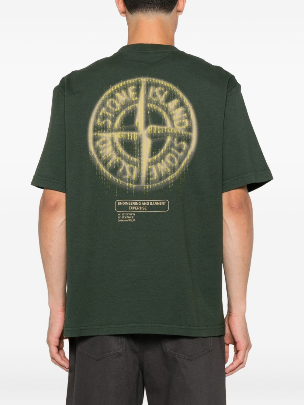 logo-print T-shirt - 3