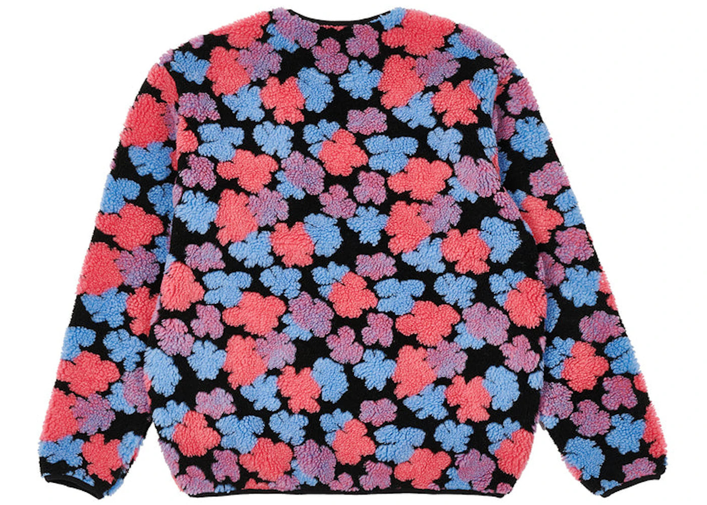 Palace Shearling Cardigan Multi - 2