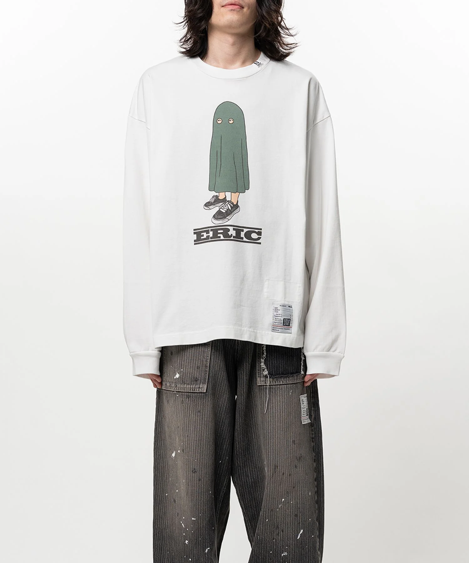 ERIC Printed Long Sleeve T-shirt - 1