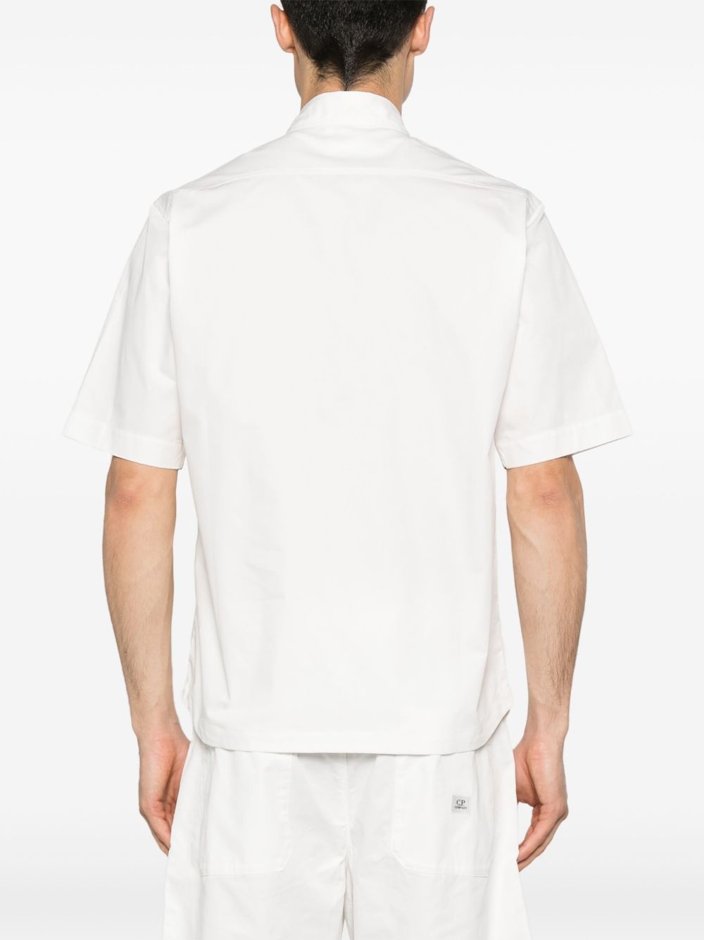 gabardine shortleeved shirt - 4