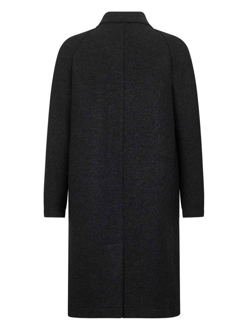 Harris Wharf London raglan-sleeve wool coat outlook
