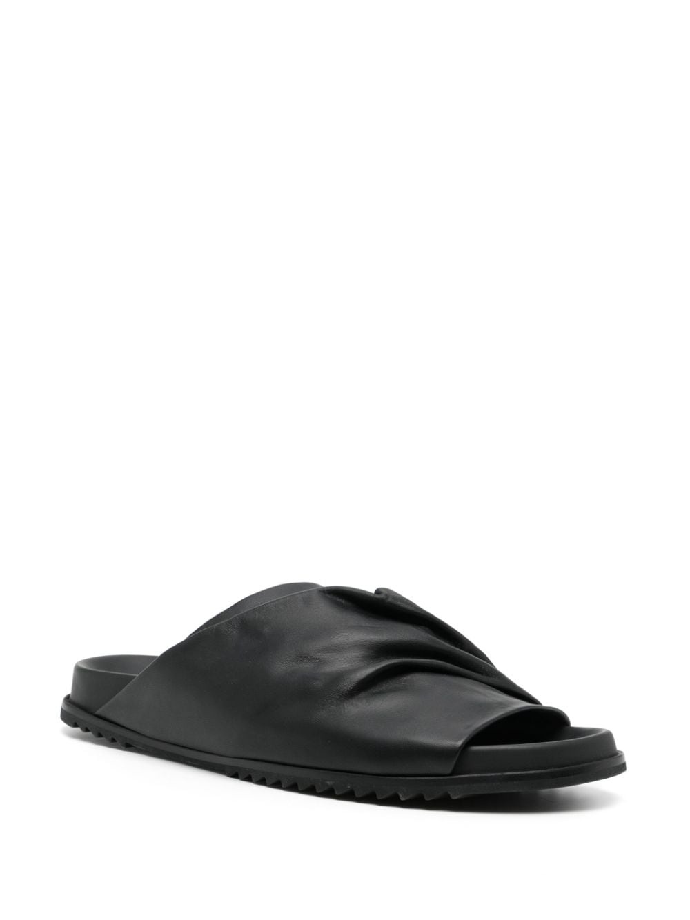 Morbius Granola leather sliders - 2