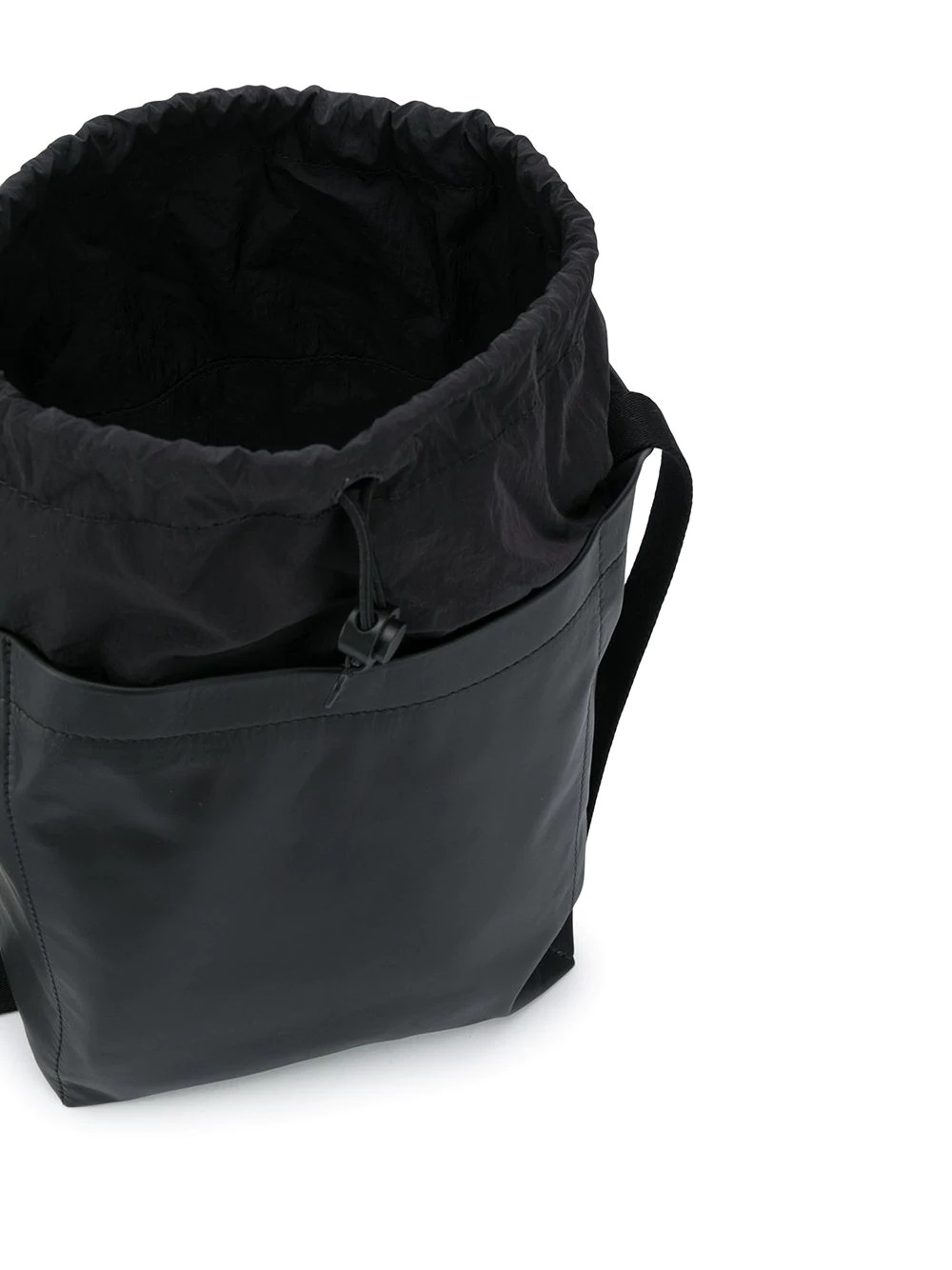 drawstring box messenger bag - 5