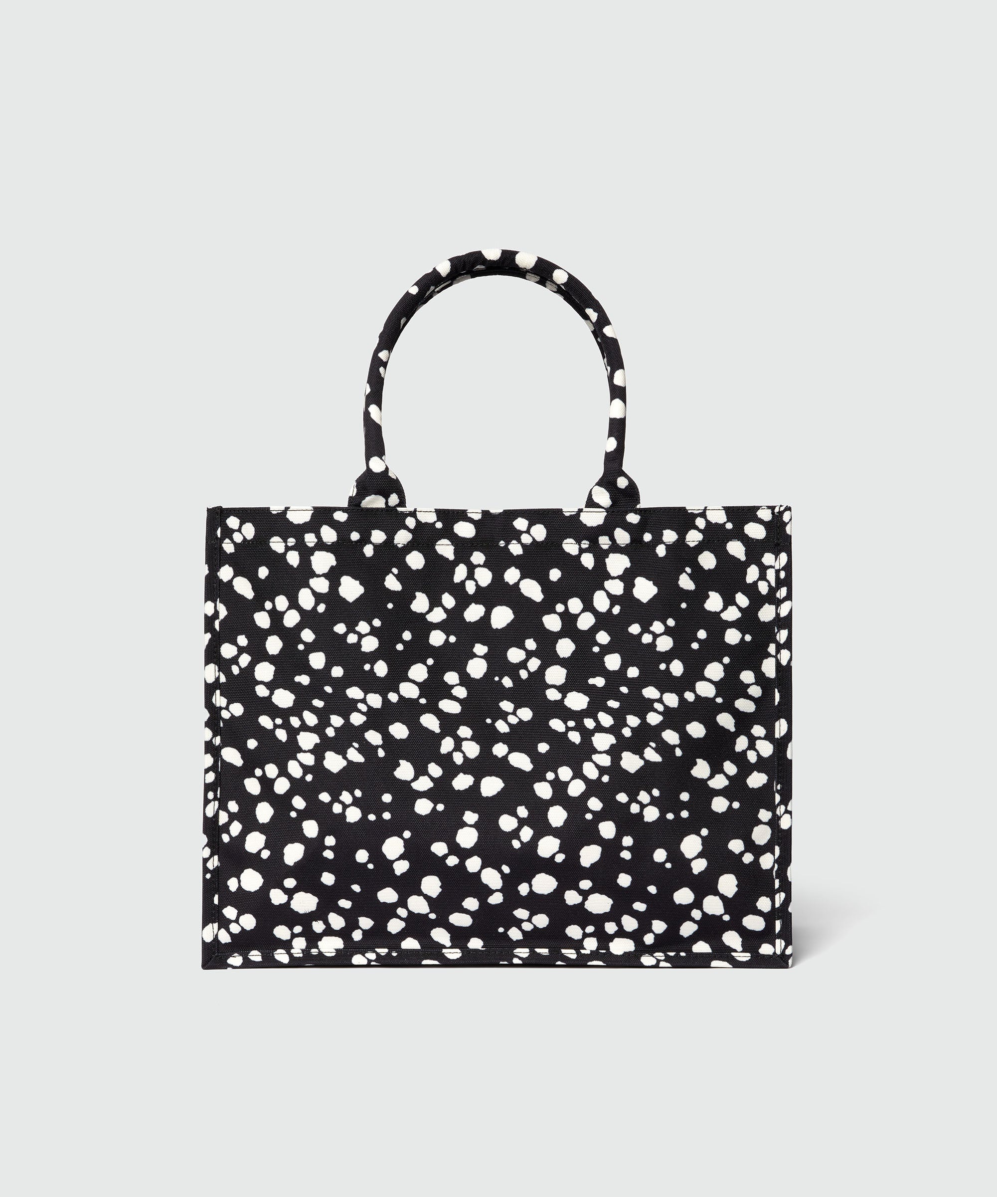 MSGM polka dot canvas tote bag - 2