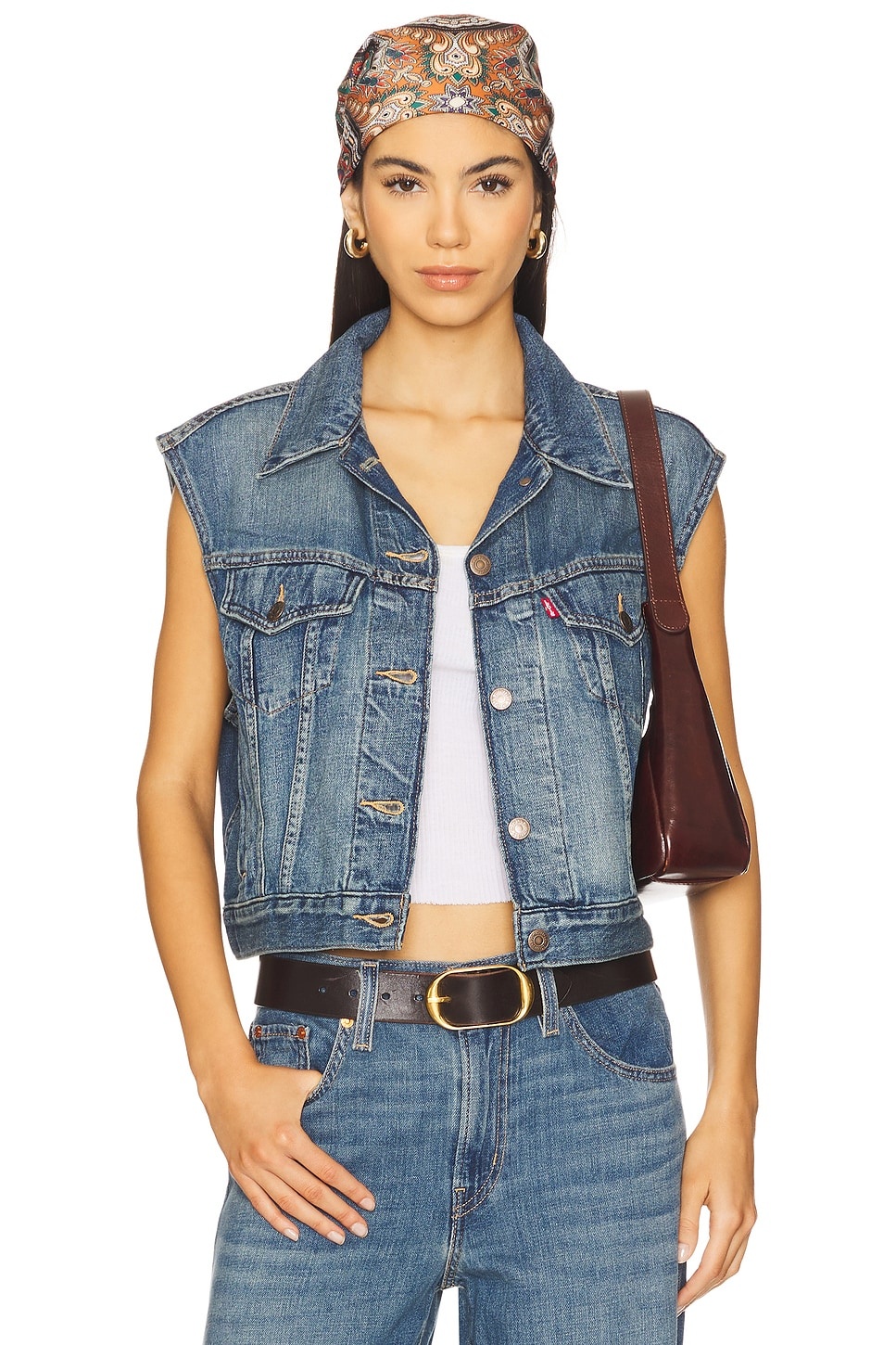 Shrunken 90s Vest - 1