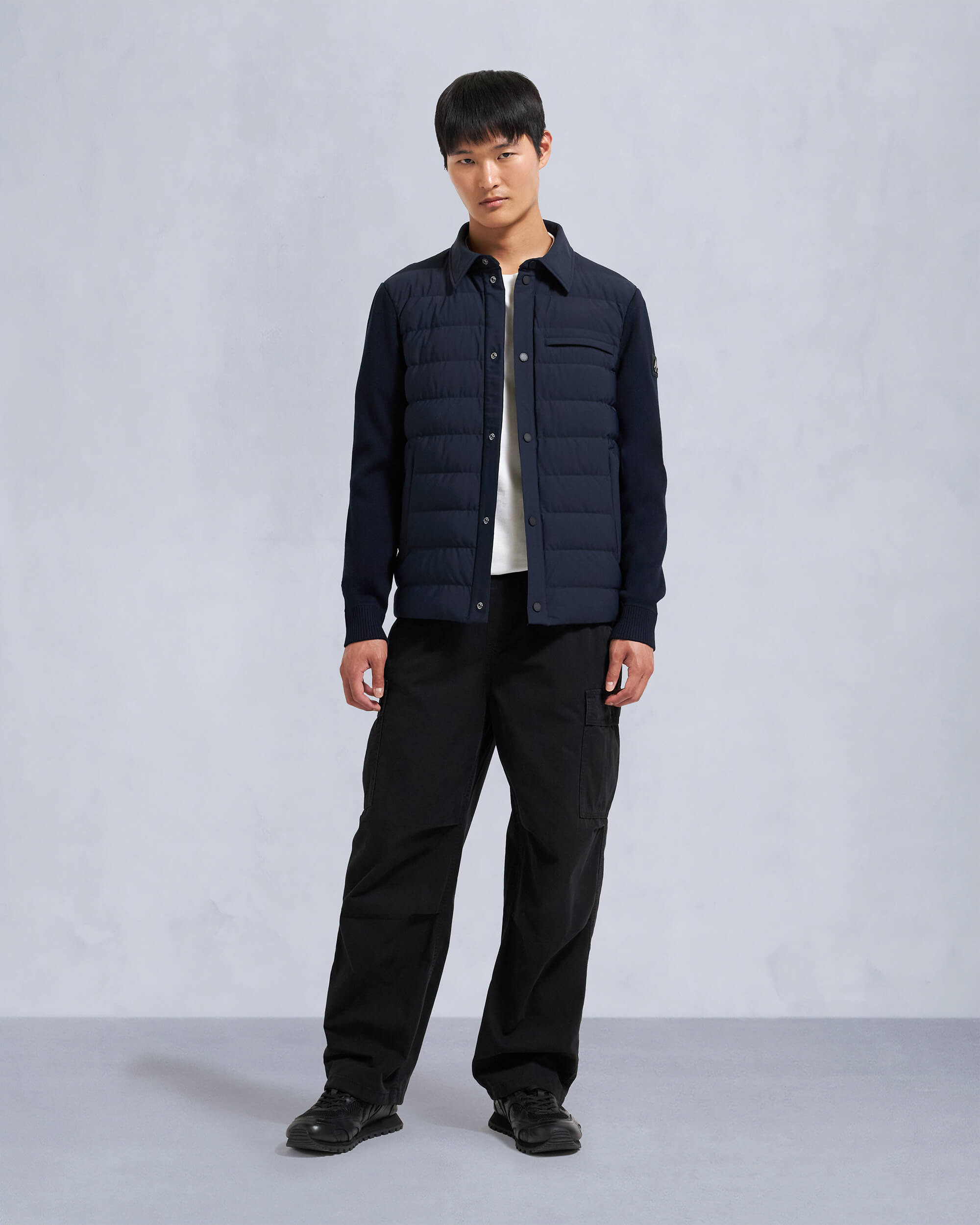 MARBLE HYBRID SHIRT JACKET - 2