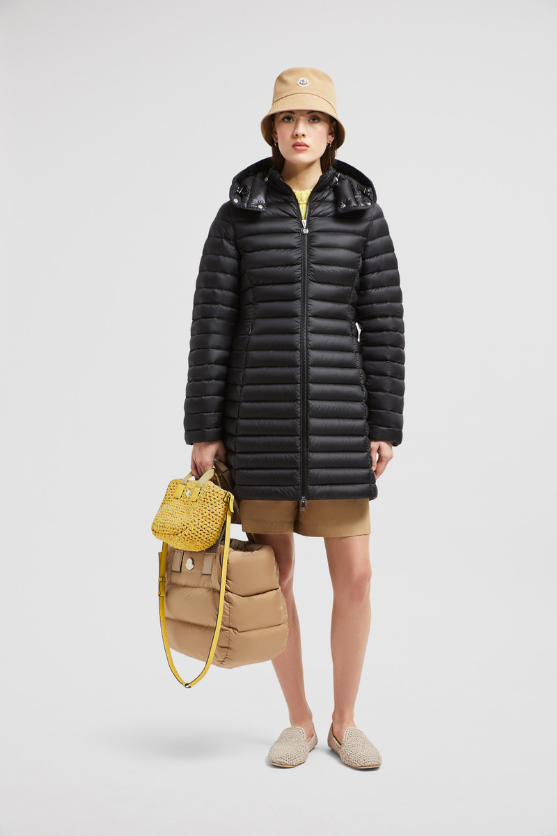 Moncler Igelong Hooded Long Down Jacket outlook