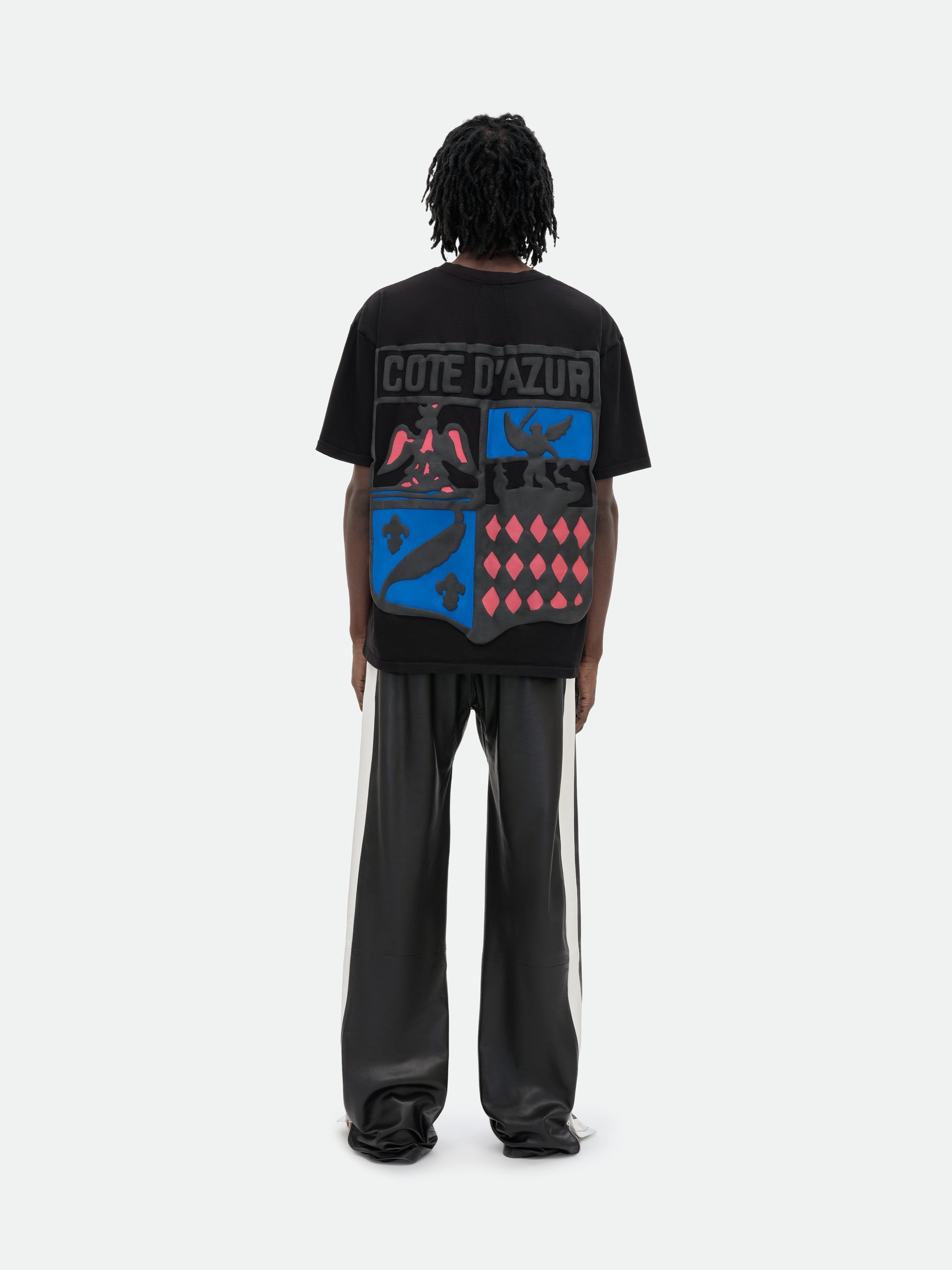 RHUDE COTE D'AZUR CREST OVERSIZED TEE - 8