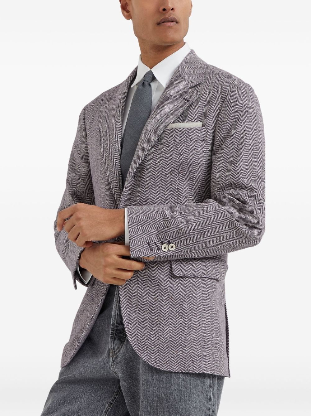 double-breasted blazer - 4