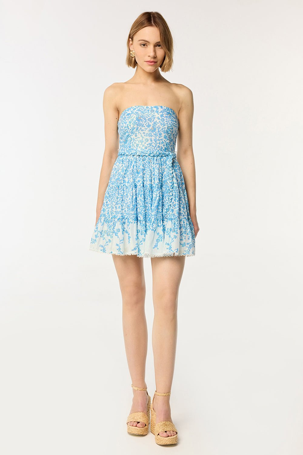 Bandeau Dress Christine - Blue Lazuli - 4