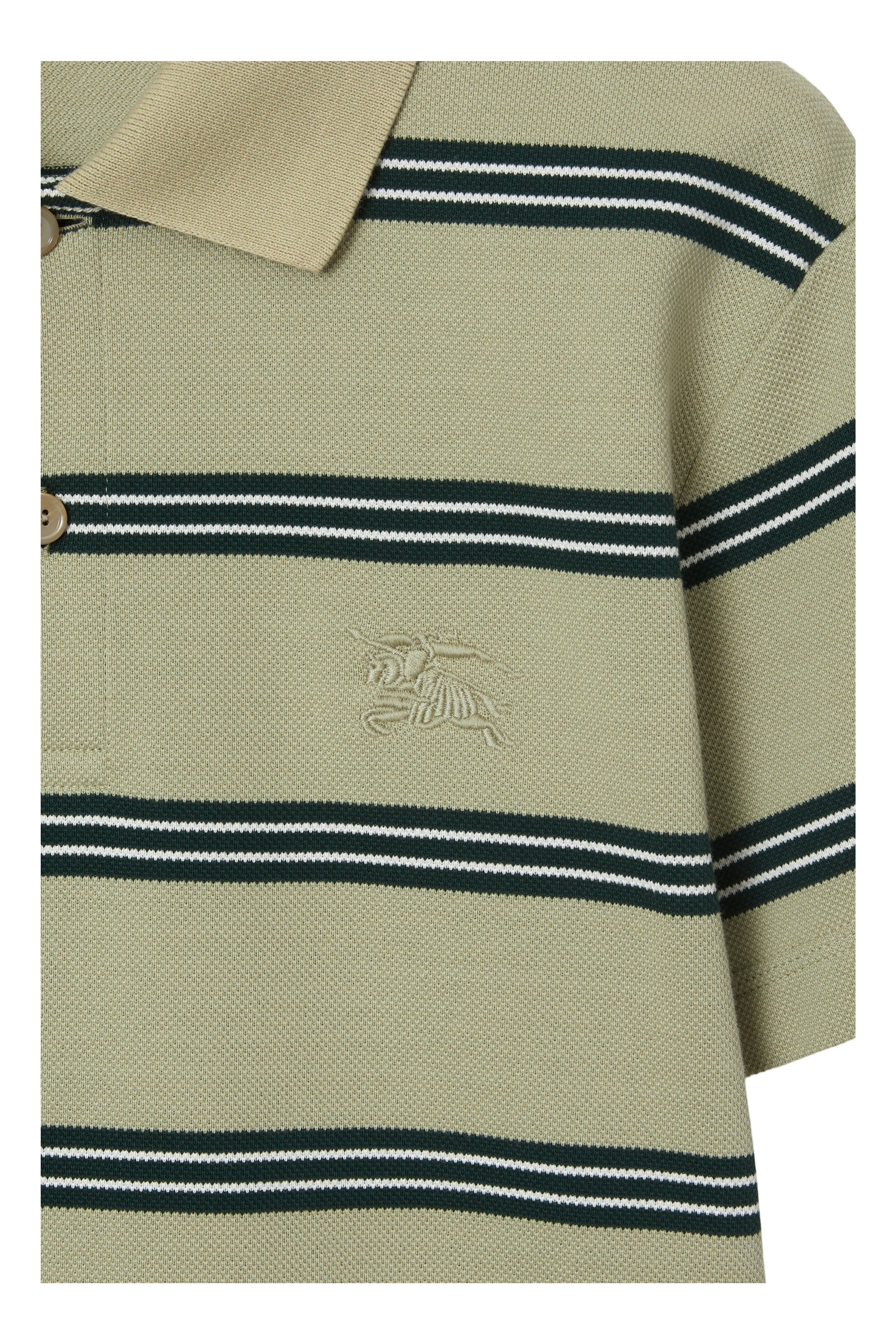 burberry Striped Cotton Polo Shirt in Shire at Nordstrom - 5