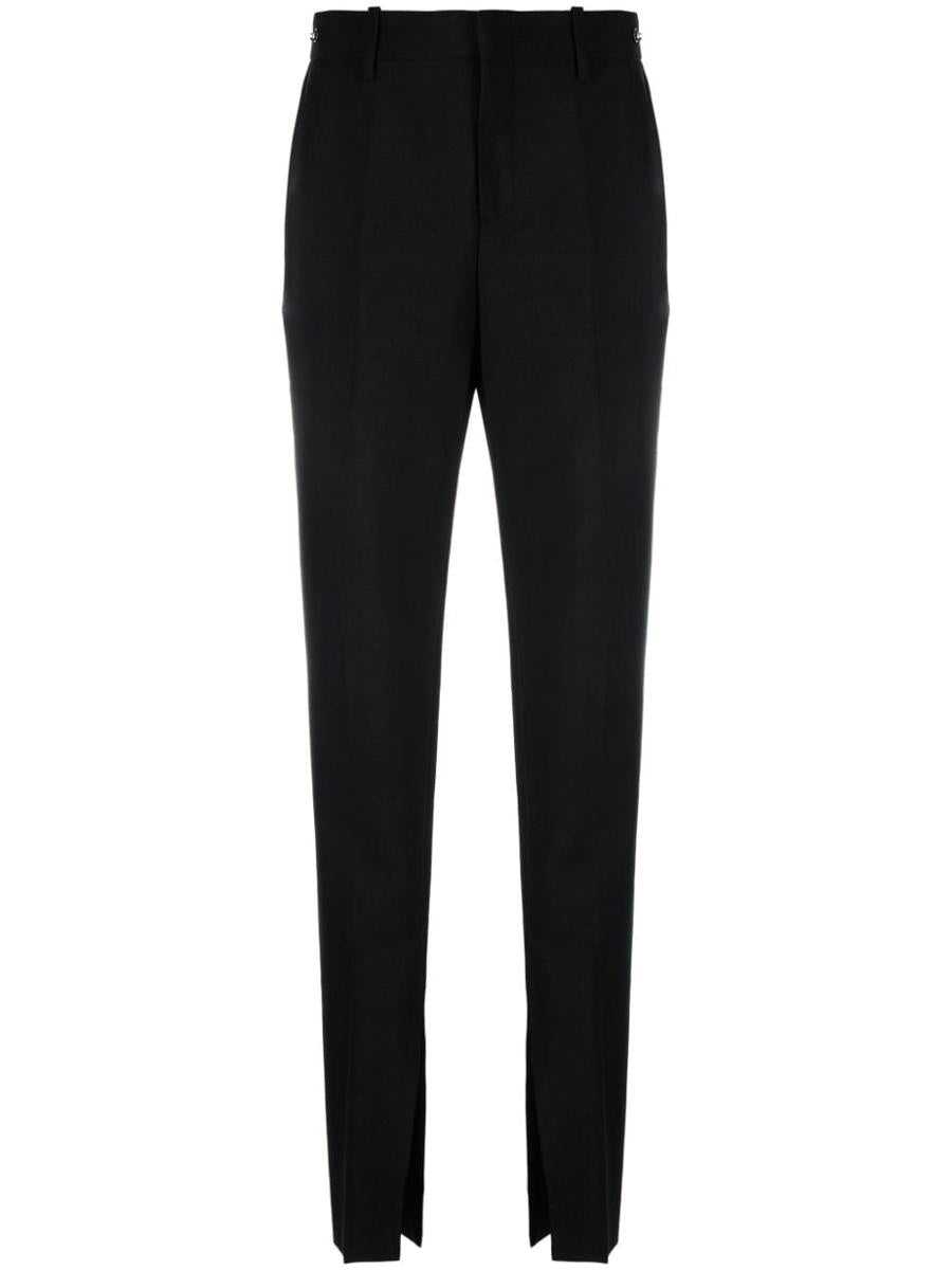 パンツ GUCCI MOHAIR WOOL PANTS WITH HORSEBIT GUCCI Wool mohair pant with Horsebit | REVERSIBLE