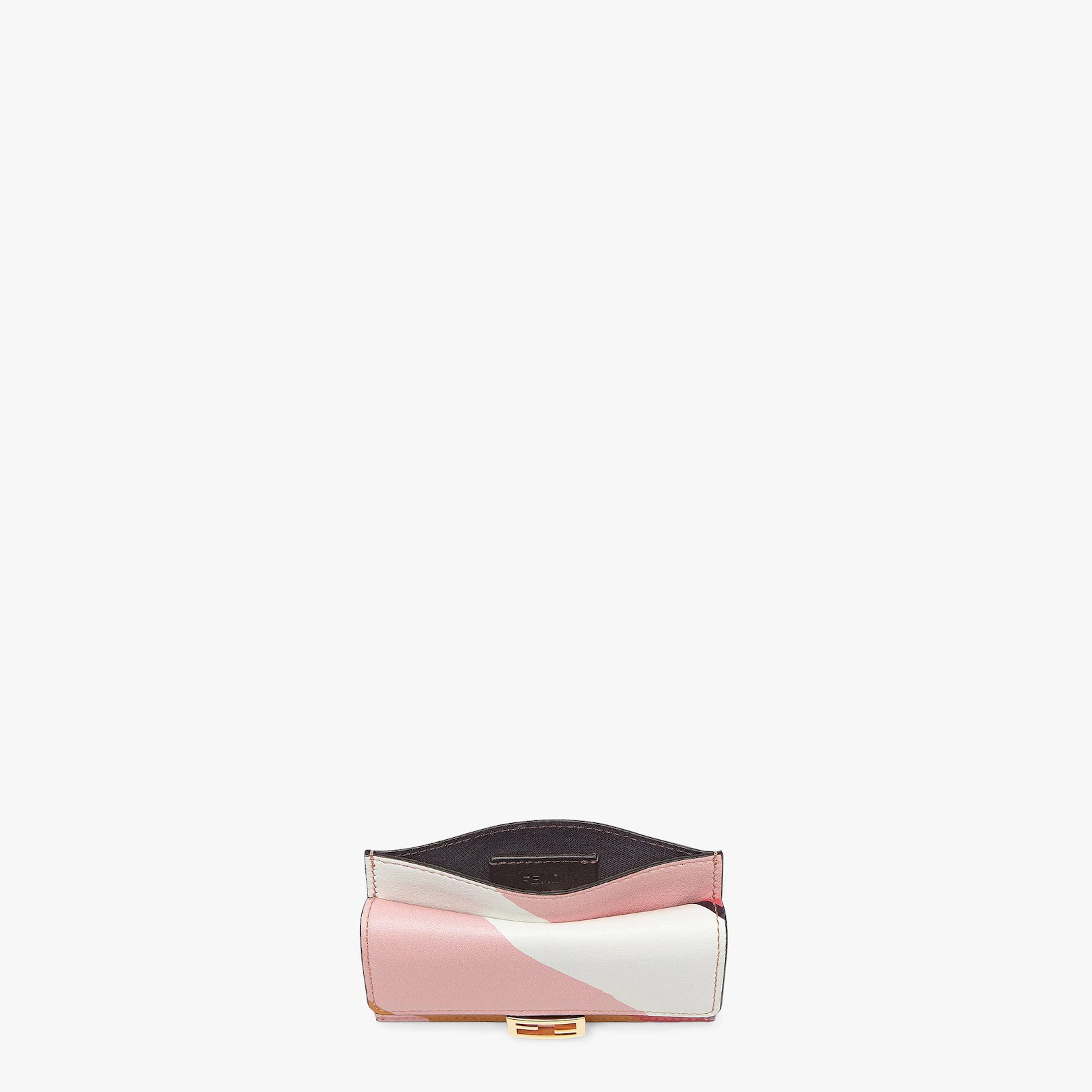 White nappa leather card holder - 4