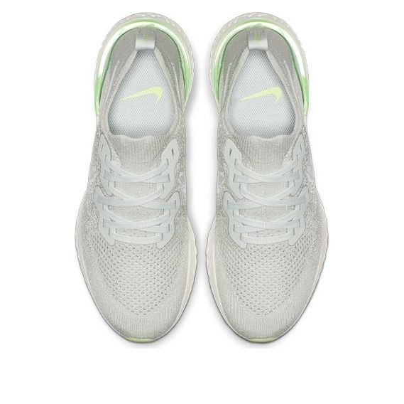 (WMNS) Nike Epic React Flyknit 2 'Silver Lime' BQ8927-005 - 3