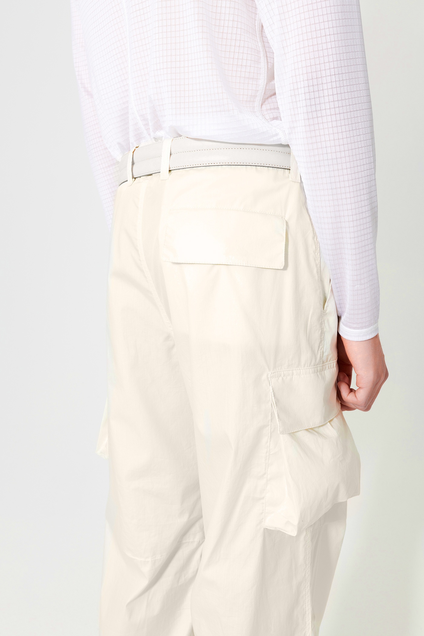Mount Trouser Pearl Beige Cotton Chinz - 6