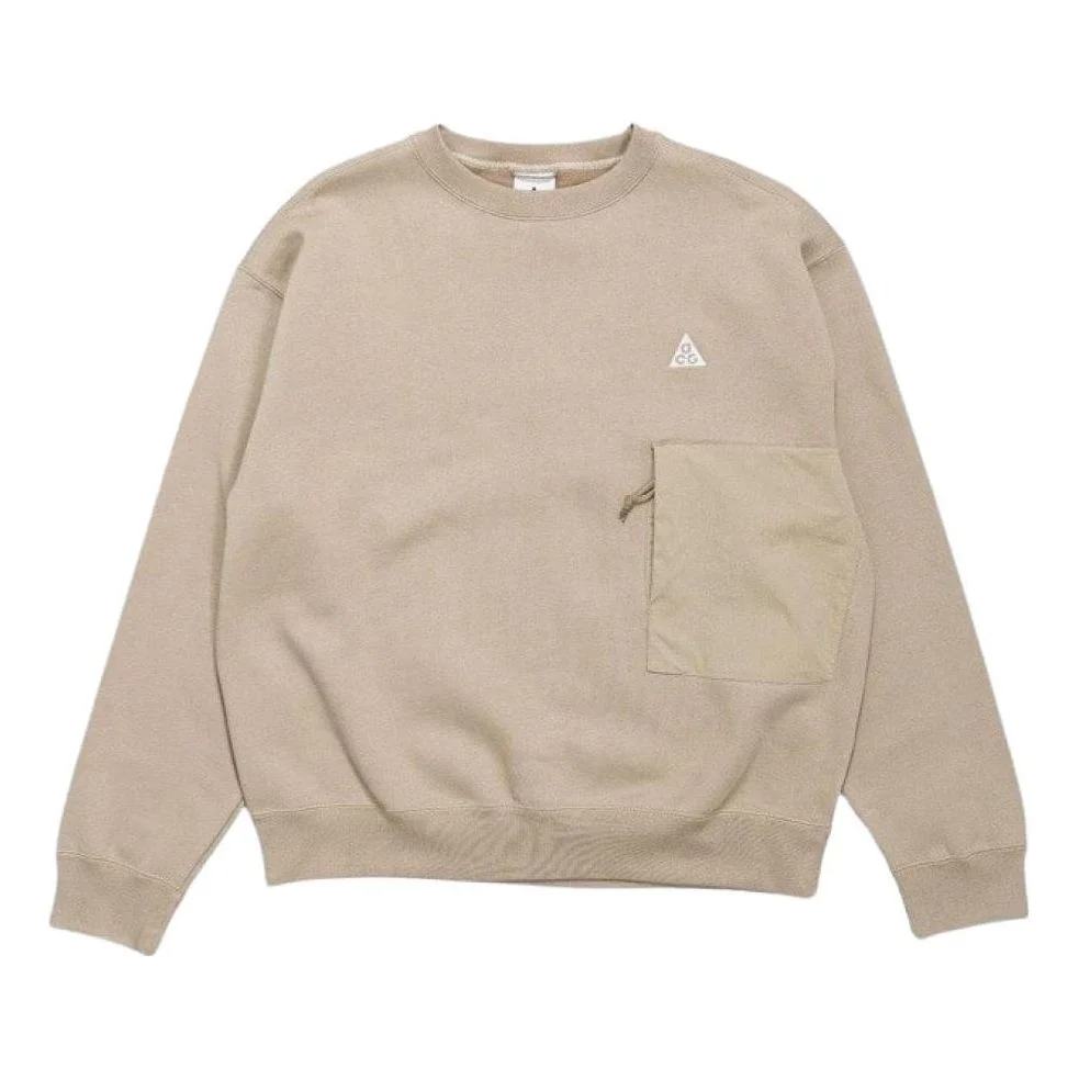 Nike ACG Crew Sweatshirt 'Khaki' CV0681-247 - 1