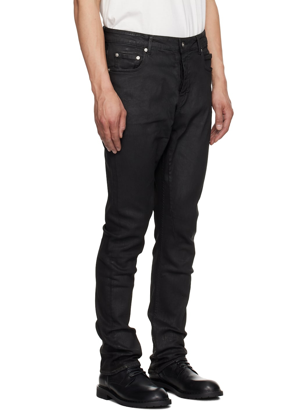 Black Hollywood Detroit Cut Jeans - 2