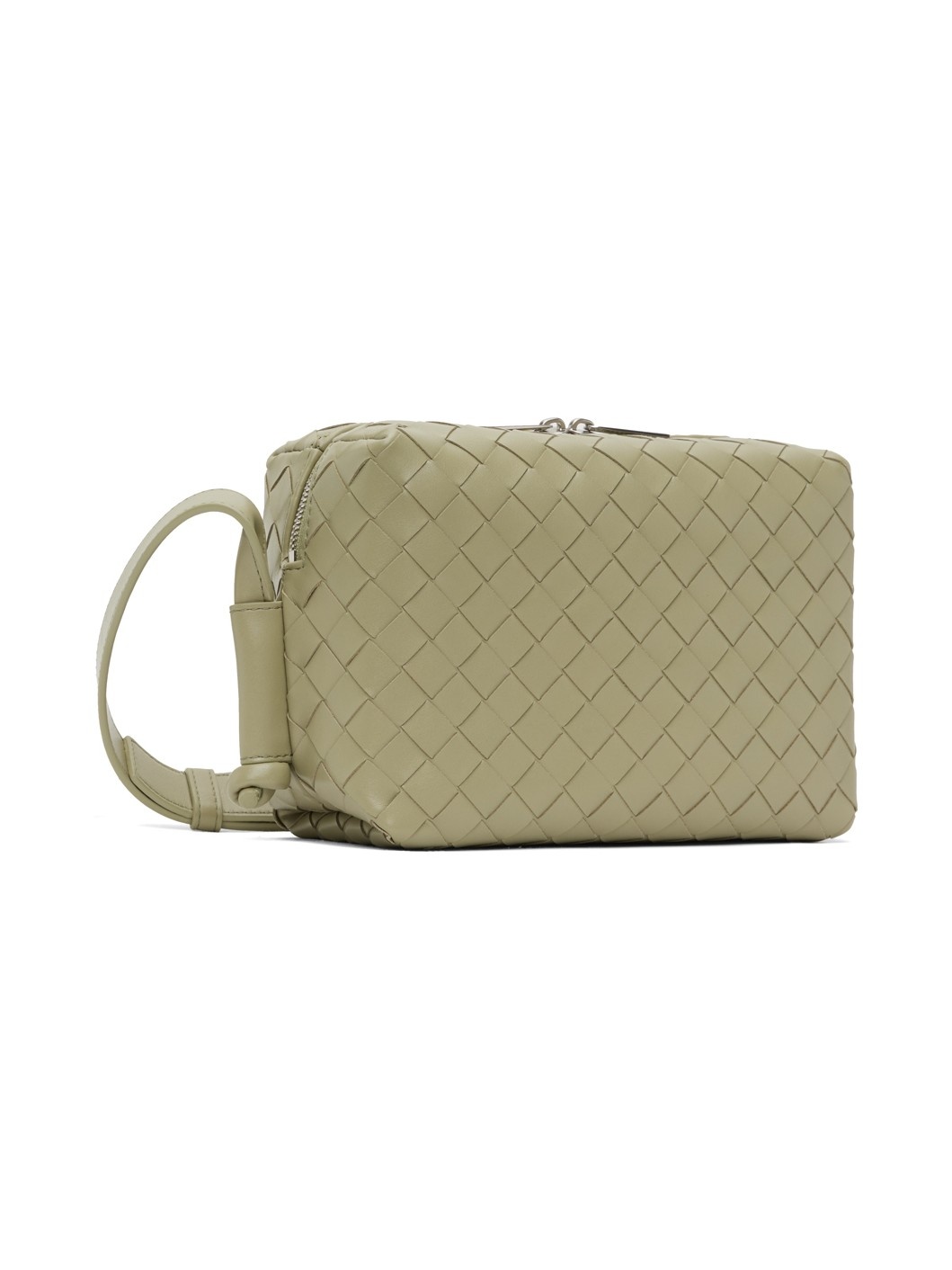 Khaki Small Loop Messenger Bag - 2