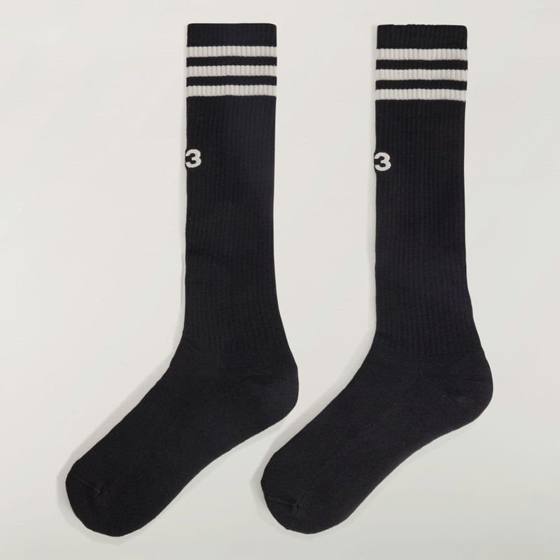 Y-3 STRIPES HIGH SOCKS 1