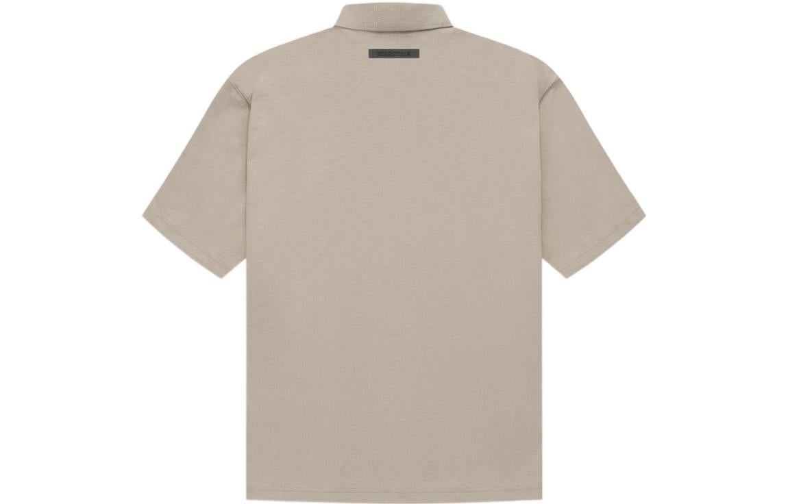 Fear of God Essentials FW21 Polo Shirt 'Tan' FOG-FW21-593 - 3