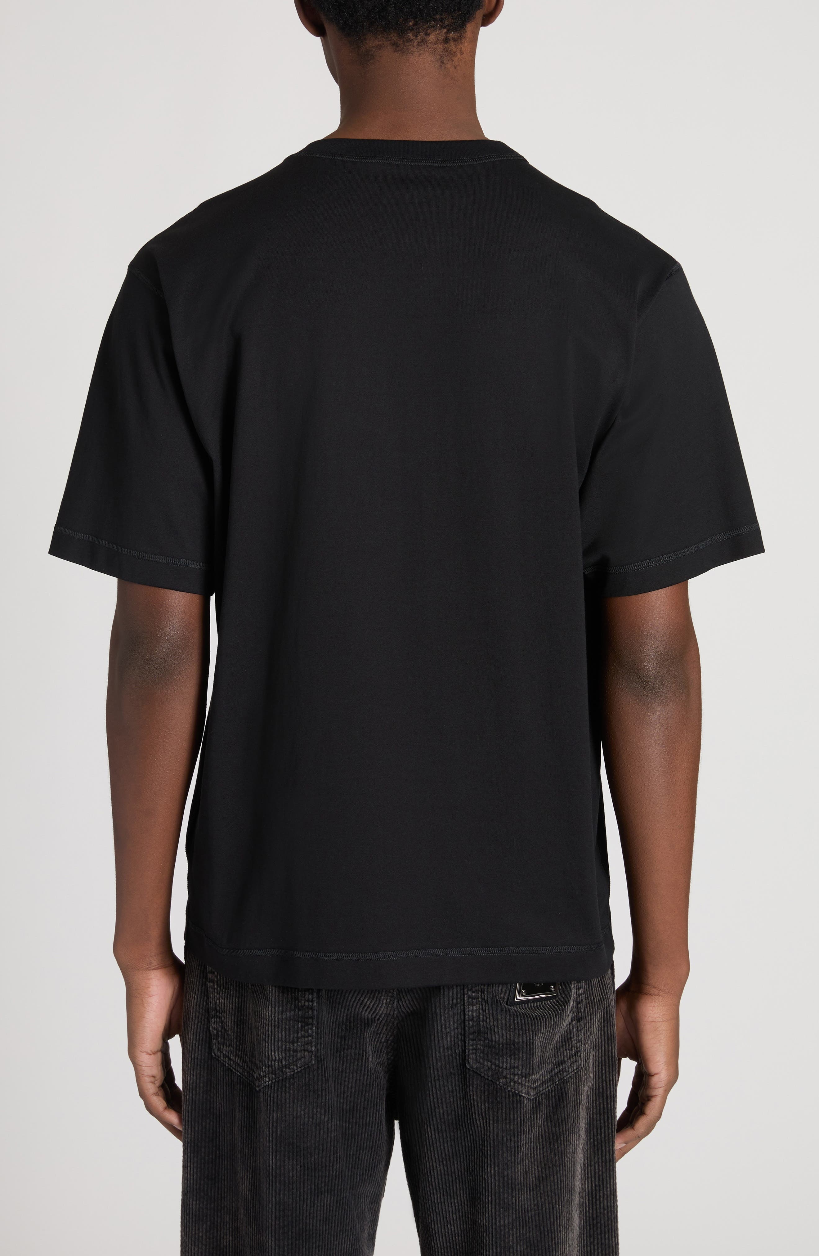 Embroidered Logo Patch T-Shirt - 3