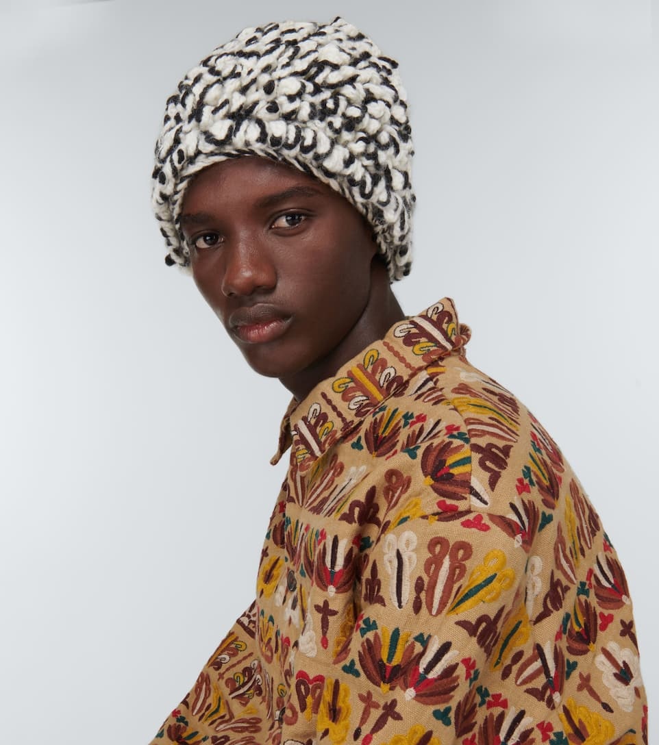 Textured wool beanie - 3