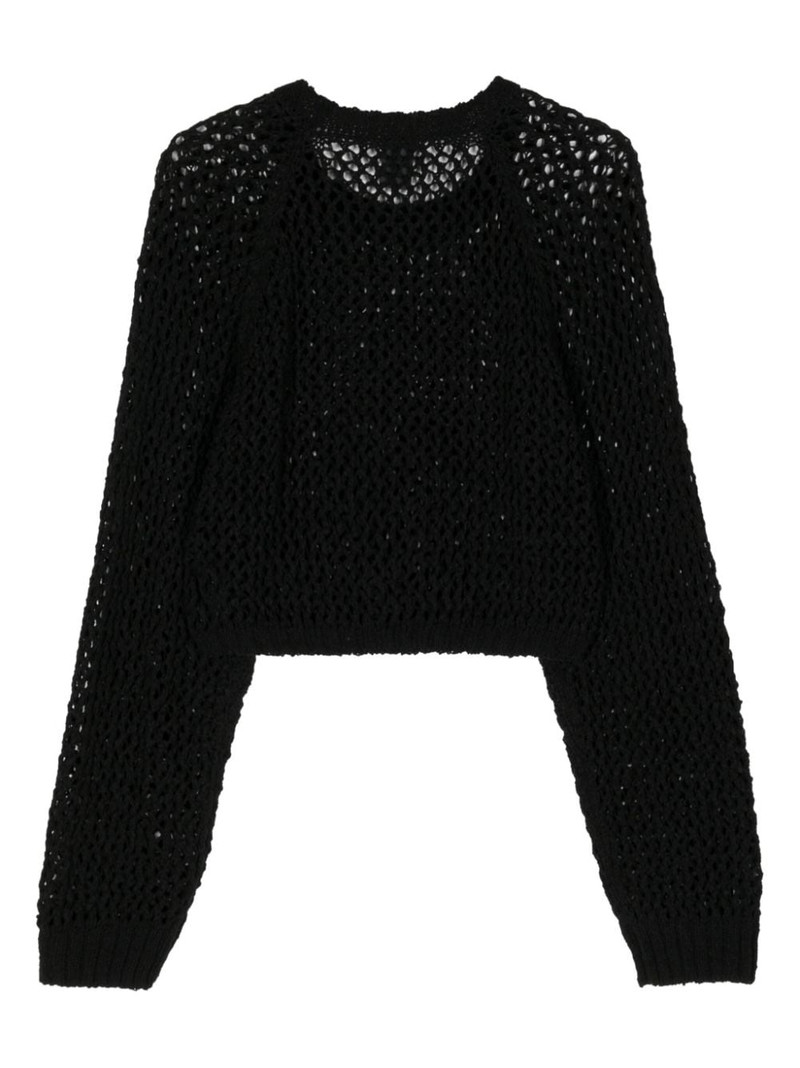 JUUN.J open-knit jumper outlook