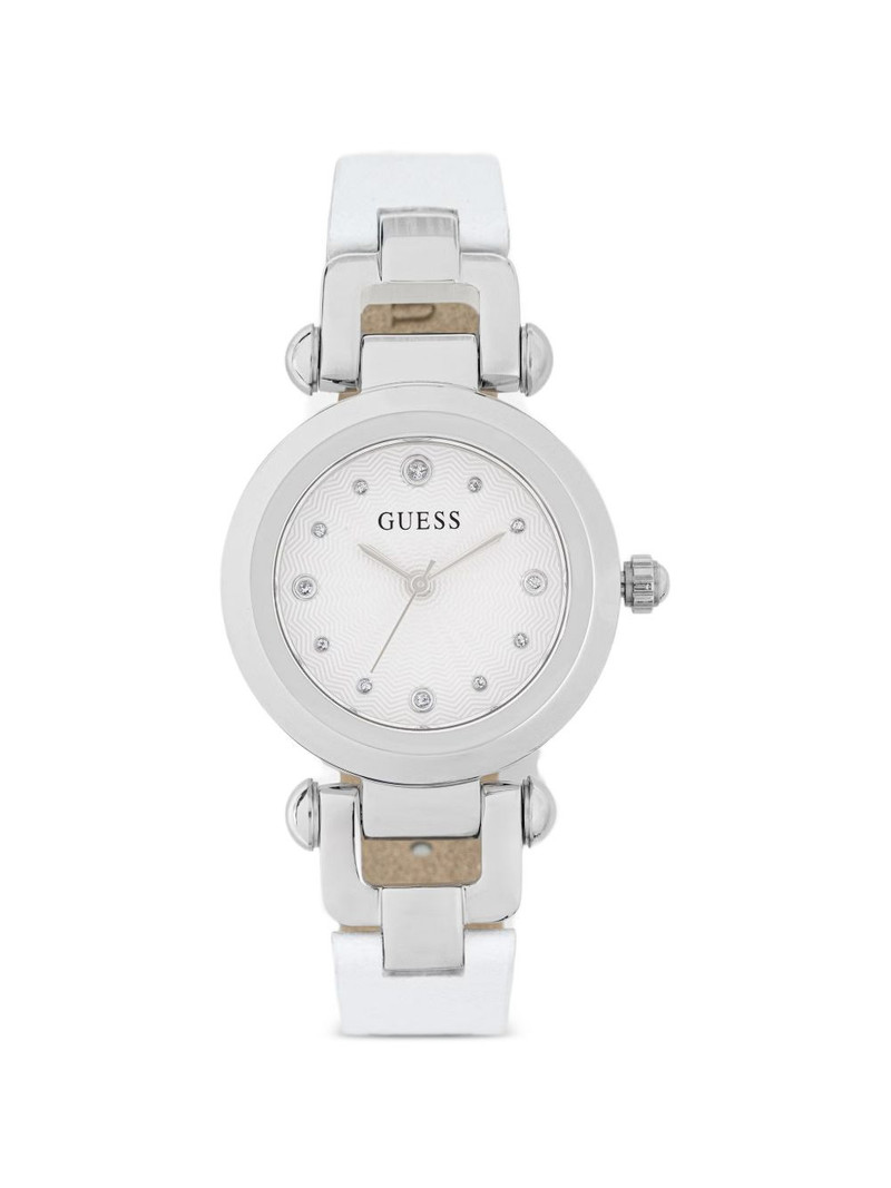 Ginger white silver tone analog watch 1