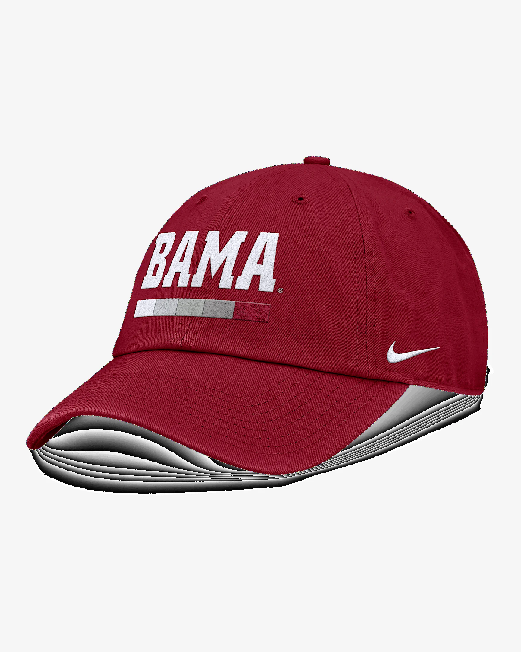 Alabama Primetime Campus Club Men's Nike College Adjustable Hat - 1