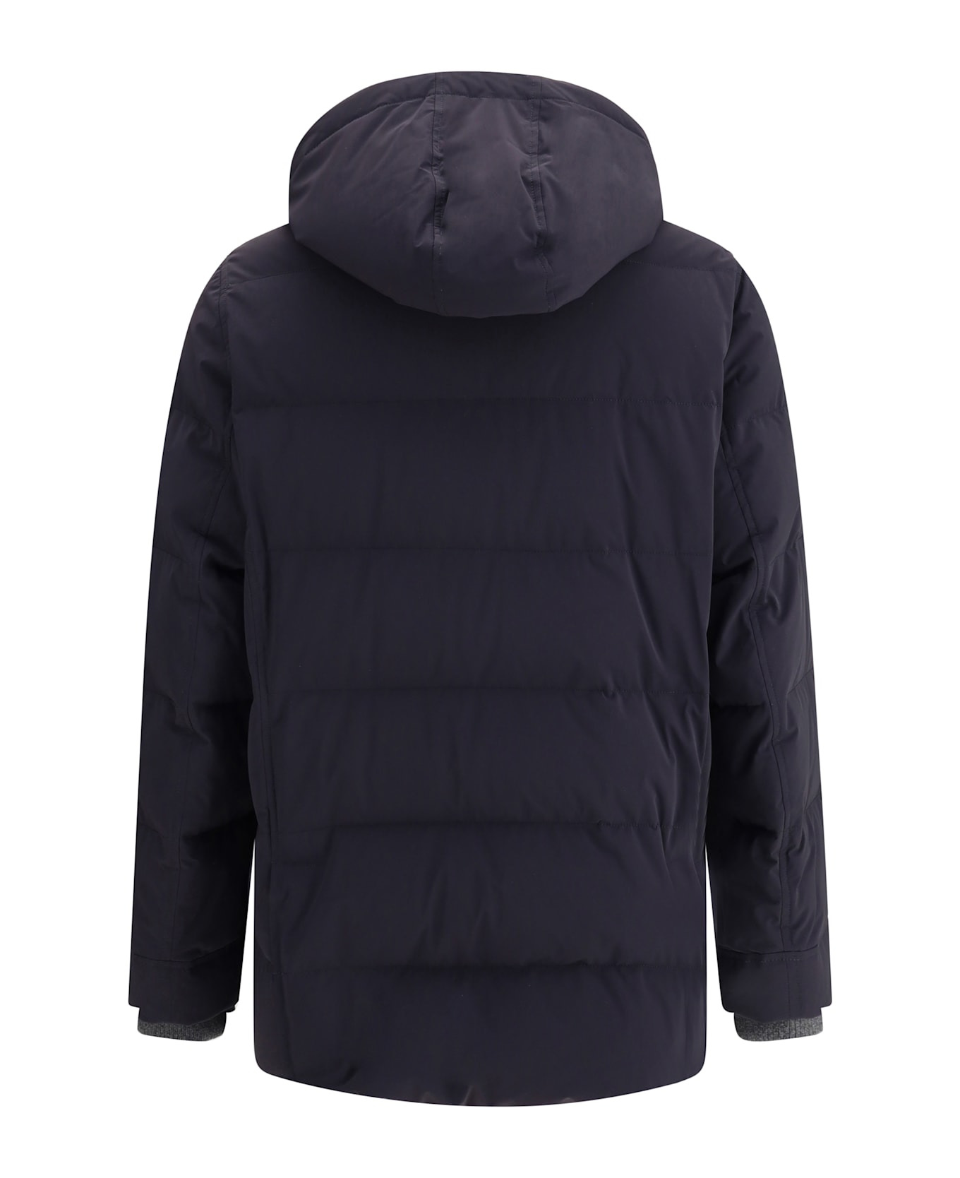 Down Jacket With Hood - 2