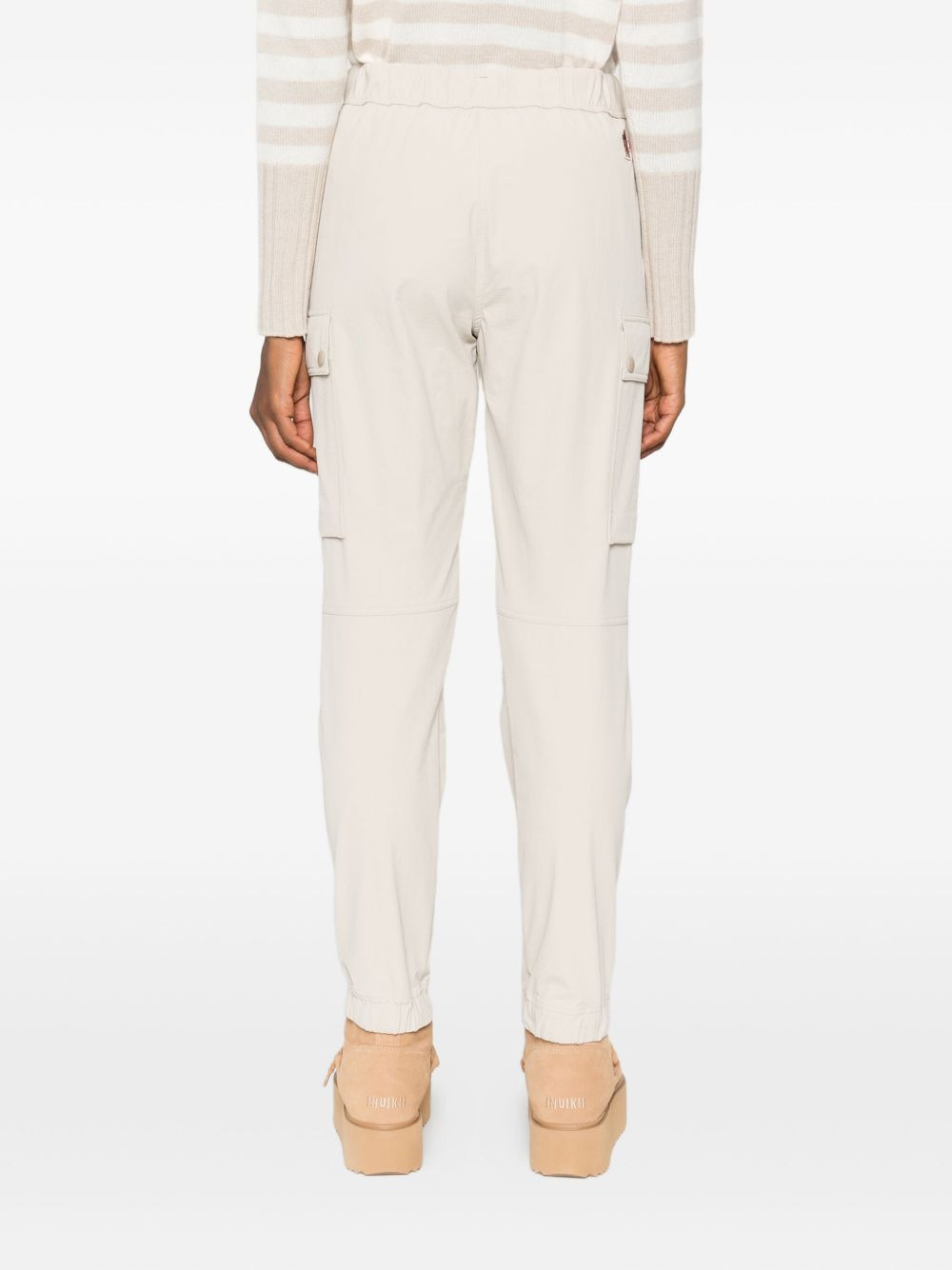 belted cargo pants - 3