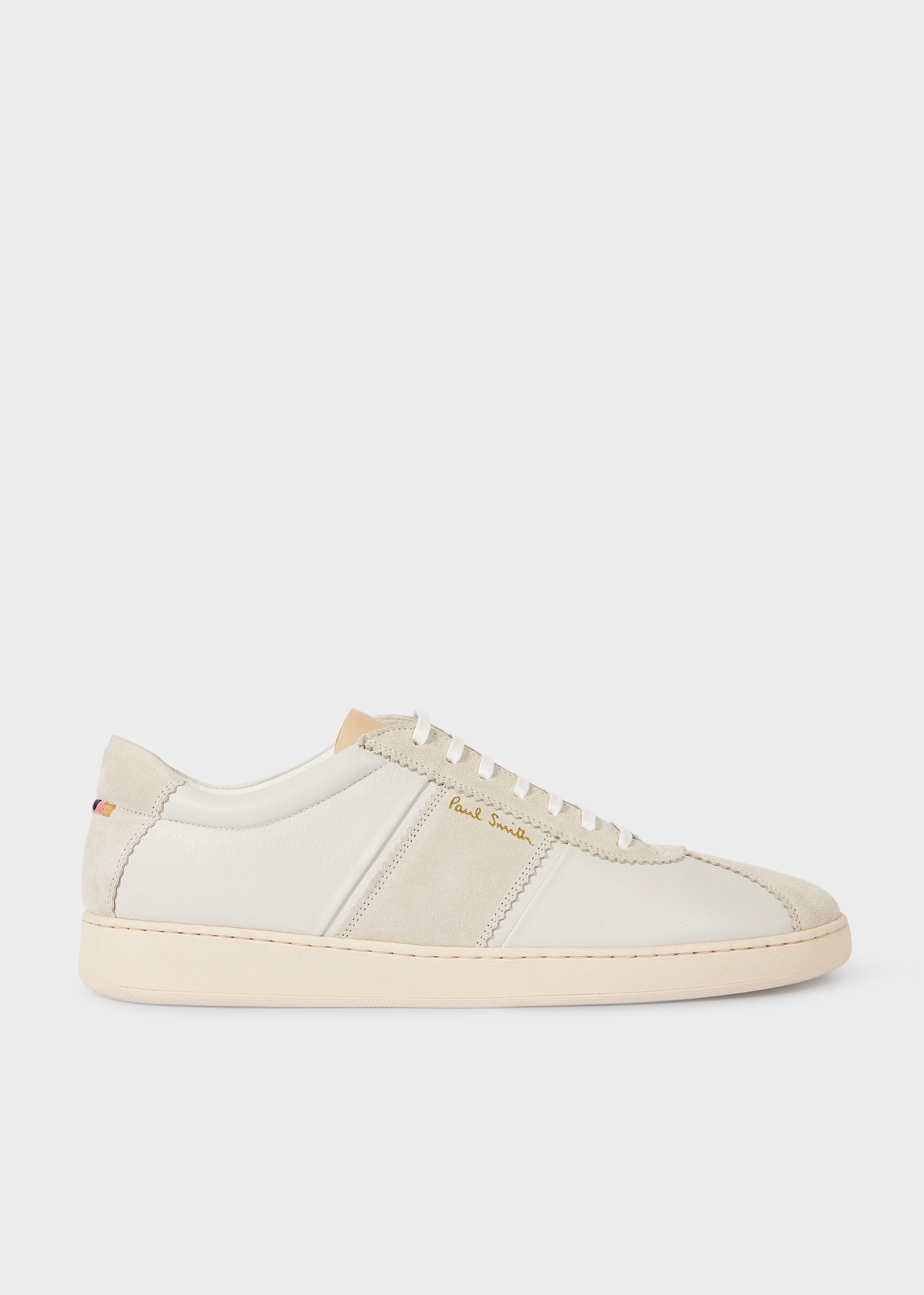 White 'Vantage' Trainers - 1