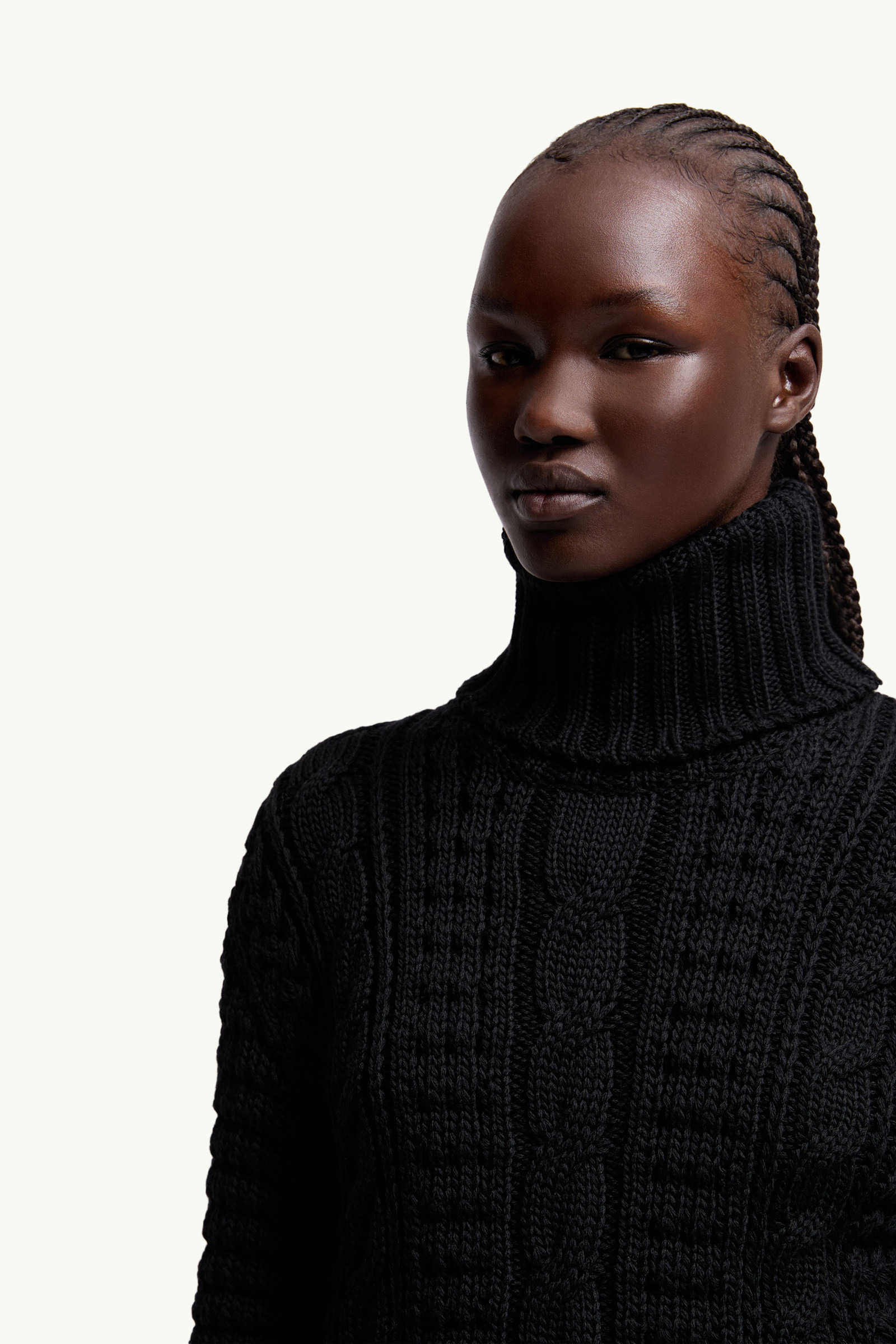 Moncler x EE72 by Edward Enninful Wool Turtleneck Sweater - 6