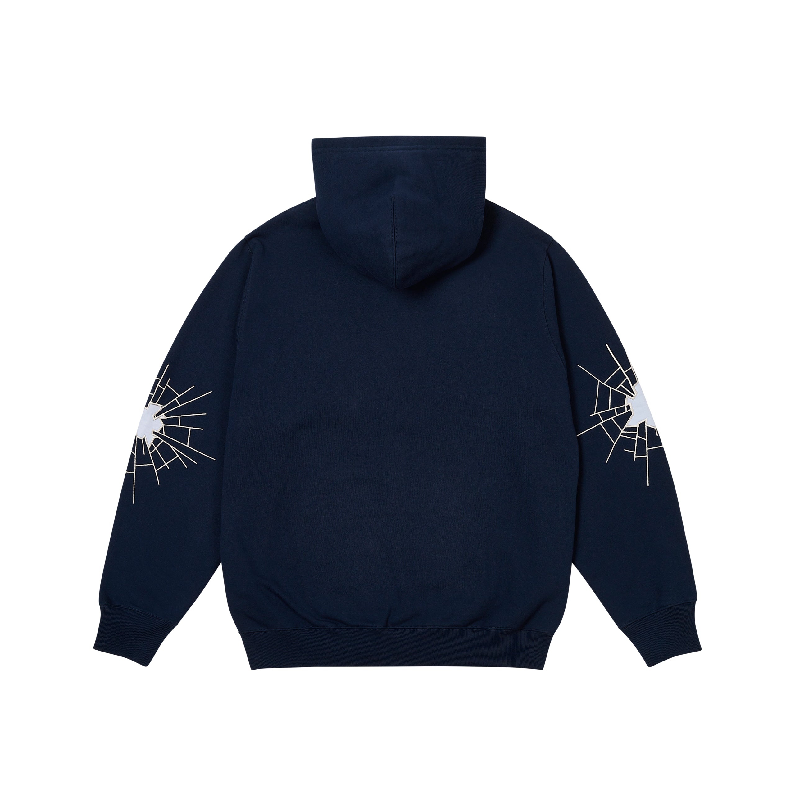 SHATTER ZIP HOOD NAVY - 2