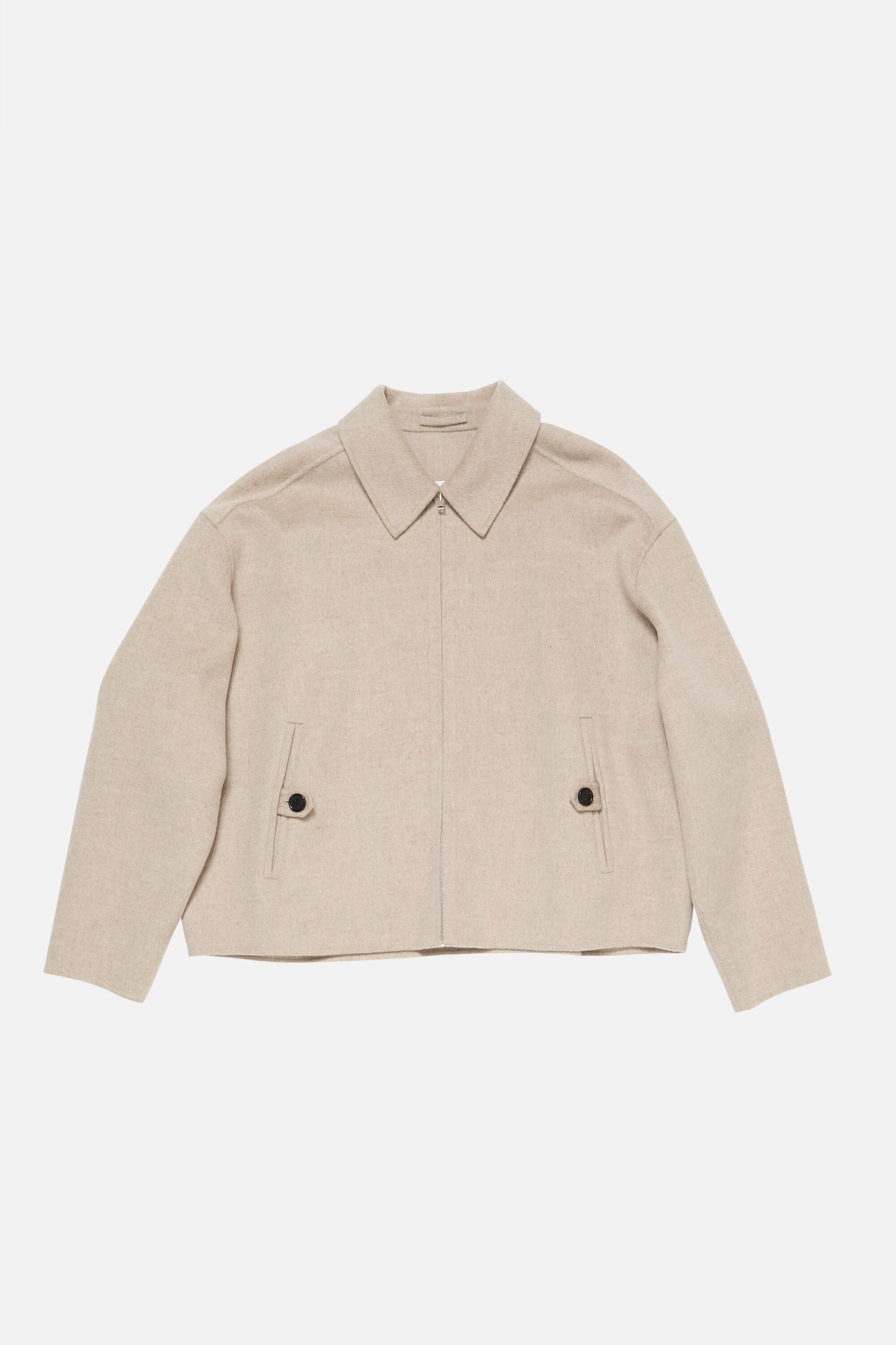 Cashmere jacket - Oatmeal melange - 6