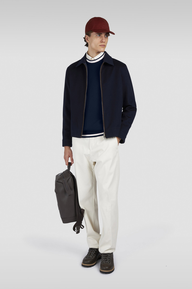 Paul & Shark SOFT COOL TOUCH WOOL CREWNECK SWEATER outlook