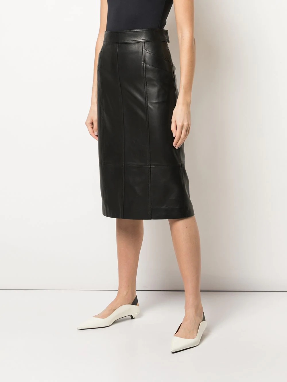 high-rise pencil skirt - 3