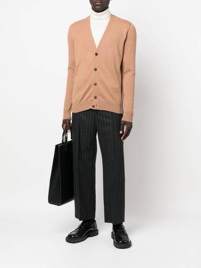 Maison Margiela buttoned cashmere-knit cardigan outlook