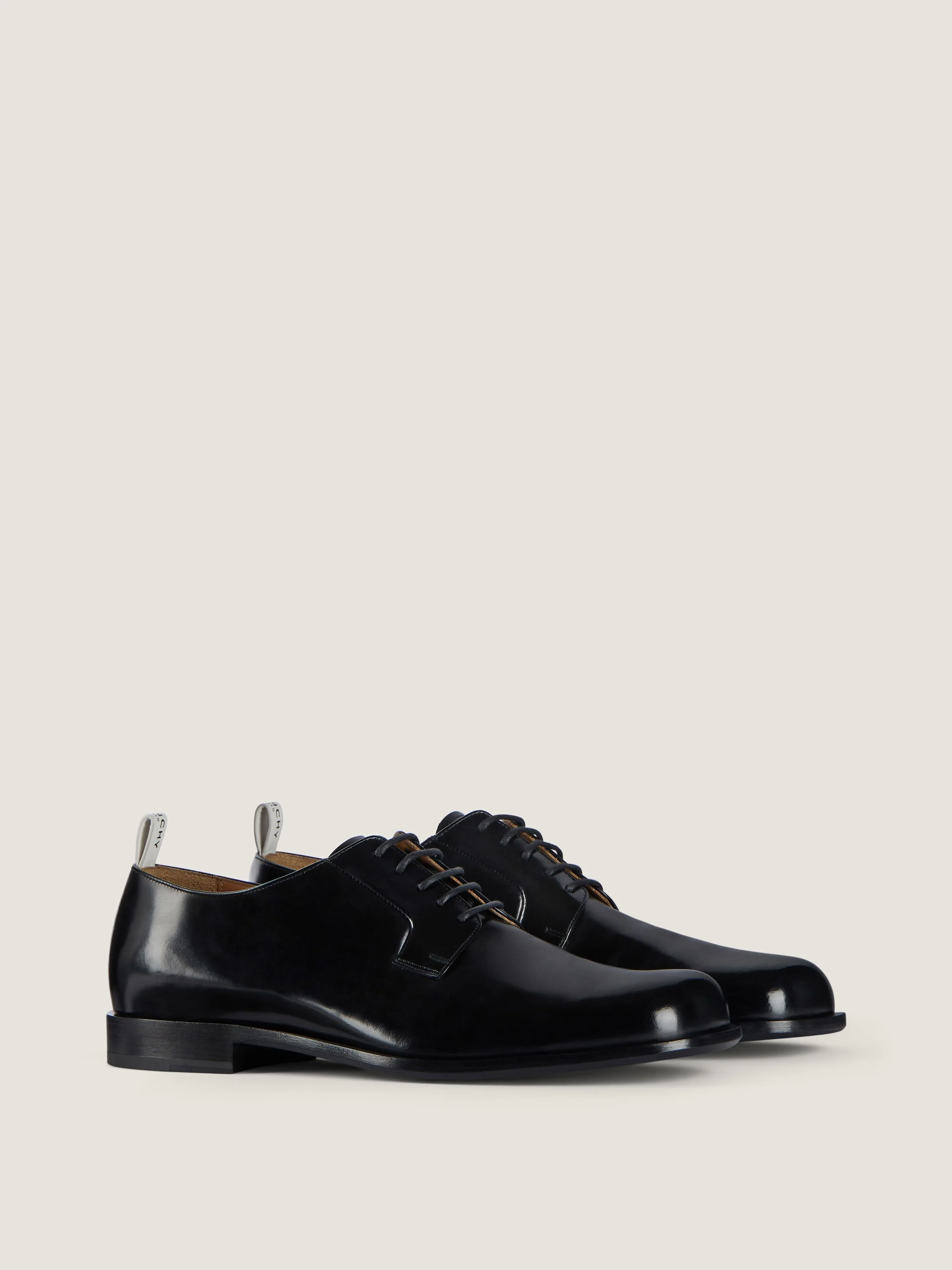 TUX DERBIES IN BRUSHED LEATHER - 1