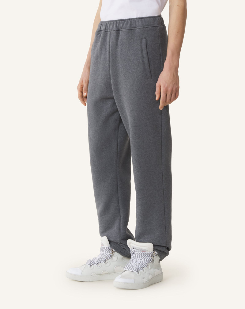 LANVIN RIBBON JOGGING PANTS IN COTTON AND CASHMERE 3