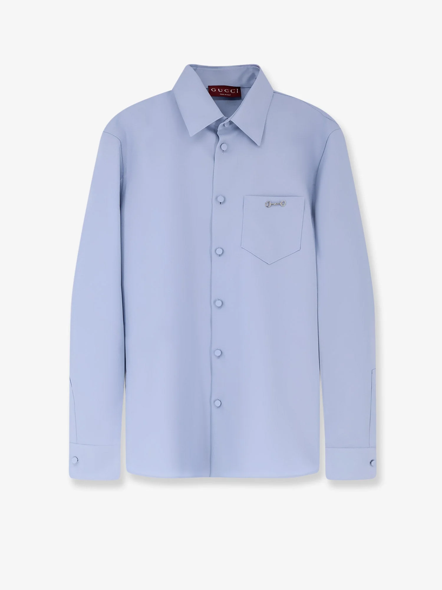 Gucci Men Shirt With Horsebit Detail - 1