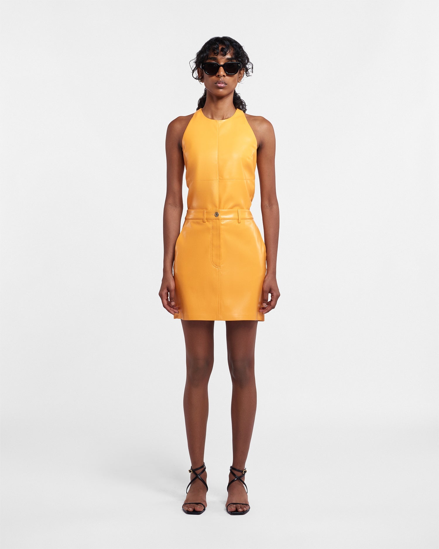 Okobor™ Alt-Leather Mini Skirt - 2