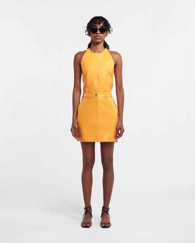 Nanushka Okobor™ Alt-Leather Mini Skirt outlook