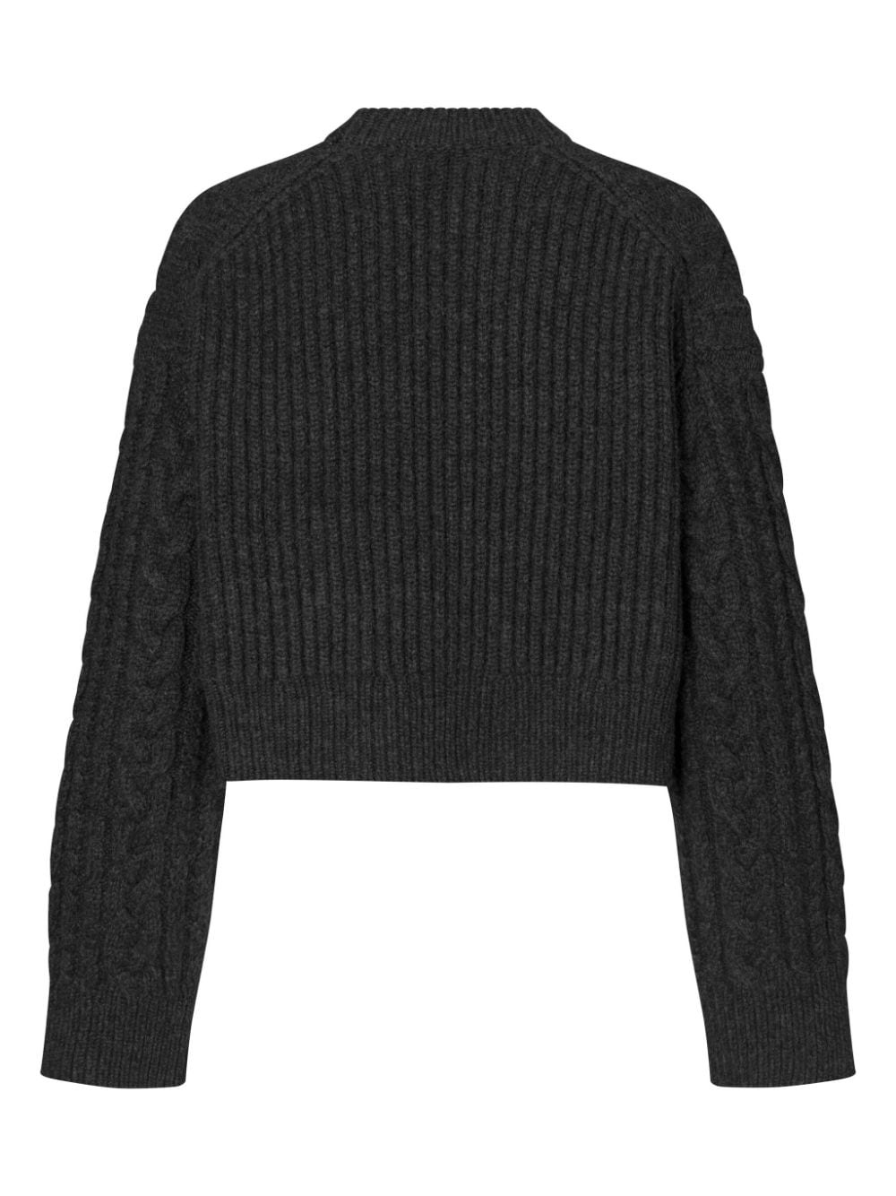 cable-knit jumper - 2