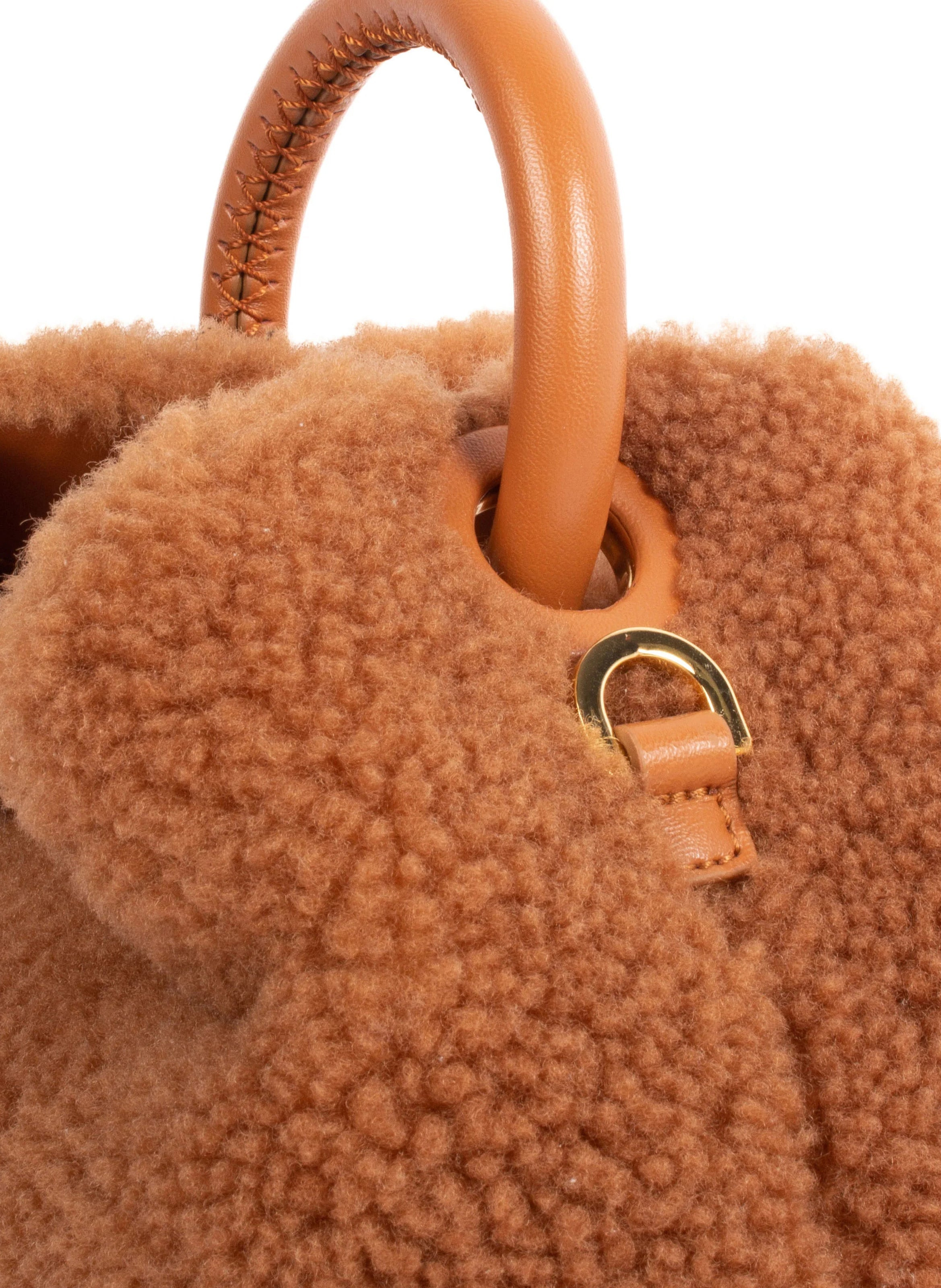 Baozi Shearling Teddy Caramel - 5