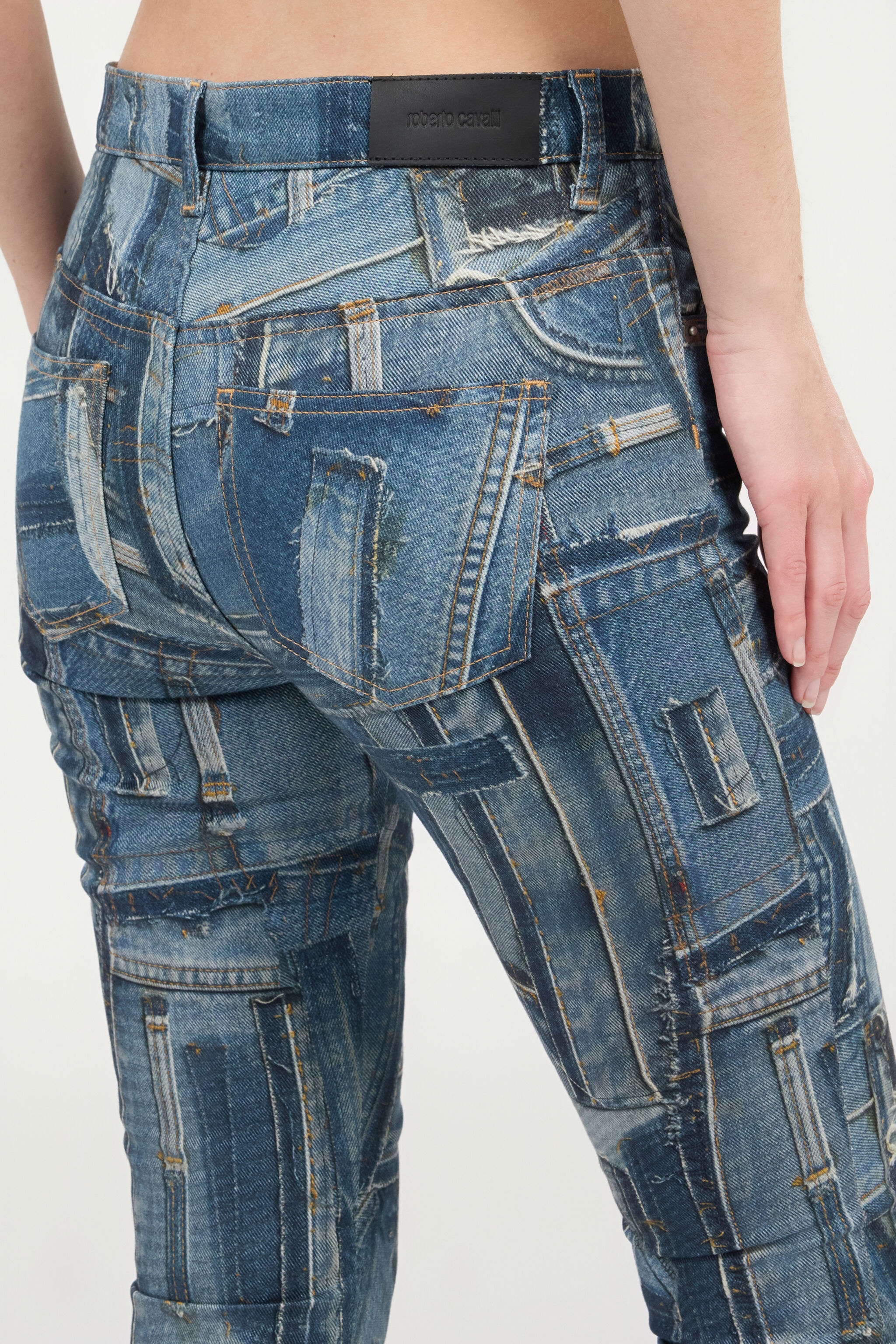 Skinny Patchwork Capsule Collection Jeans - 7