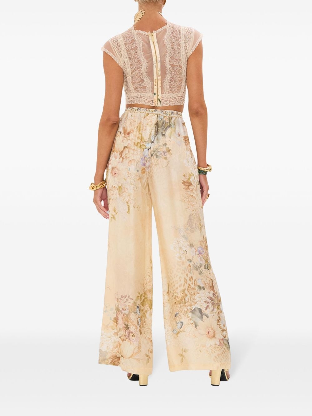 wide-leg trousers - 3